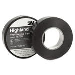 3M Highland Vinyl Commercial Grade Electrical Tape 16720, 0.75" x 66 ft, Black View Product Image