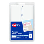 Avery Postage Meter Labels For Pitney-Bowes Postage Machines, 1.5 x 2.75, White, 4/Sheet, 40 Sheets/Pack, (5288) View Product Image