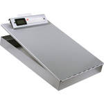 Saunders Redi-Rite Aluminum Portable Desktop, 1" Clip Capacity, 8 1/2 x 12 Sheets, Silver View Product Image