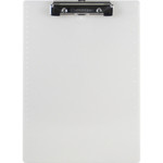 Saunders Plastic Clipboard, 1/2" Capacity, 8 1/2 x 12 Sheets, Pearl View Product Image