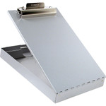 Saunders Redi-Rite Aluminum Storage Clipboard, 1" Clip Cap, Holds 8.5 x 12 Sheets, Silver View Product Image