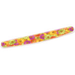 3M Fun Design Clear Gel Keyboard Wrist Rest, Daisy Design View Product Image