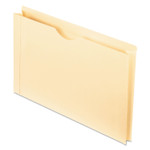 Pendaflex Manila Reinforced File Jackets, 2-Ply Straight Tab, Legal Size, Manila, 50/Box View Product Image