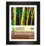 NuDell Bamboo Frame, 8 1/2 x 11, Black View Product Image