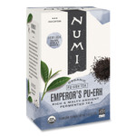 Numi Organic Teas and Teasans, 0.125 oz, Emperor's Puerh, 16/Box View Product Image