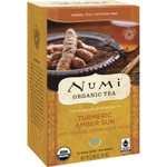 Numi Turmeric Tea, Amber Sun, 1.46 oz Bag, 12/Box View Product Image