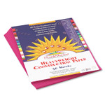 SunWorks Construction Paper, 58lb, 9 x 12, Magenta, 50/Pack View Product Image