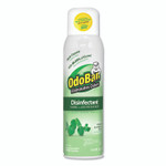 OdoBan Ready-To-Use Disinfectant/Fabric & Air Freshener 360 Spray, Eucalyptus, 14 oz Can, 12/Carton View Product Image