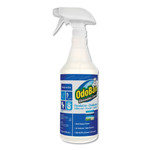 OdoBan Odor Eliminator and Disinfectant, Fresh Linen, 32 oz, 12/Carton View Product Image