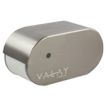 Morcon Tissue Morsoft Metal Small Core Tissue Dispenser, 4.75" x 12.5" x 6.5", Silver View Product Image