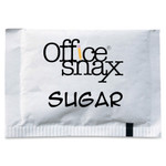 Office Snax Premeasured Single-Serve Sugar Packets, 1200/Carton View Product Image