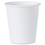 Dart White Paper Water Cups, 3oz, 100/Bag, 50 Bags/Carton View Product Image