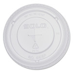 Dart PETE Flat Straw-Slot Cold Cup Lids, 16oz Cups, Clear, 100/Pack, 10 Packs/Carton View Product Image