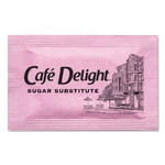 Caf Delight Pink Sweetener Packets, 0.08 g Packet, 2000 Packets/Box View Product Image