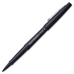 Paper Mate Point Guard Flair Stick Porous Point Pen, Bold 1.4mm, Black Ink/Barrel, 36/Box View Product Image