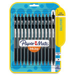 Paper Mate InkJoy 300 RT Retractable Ballpoint Pen, 1mm, Black Ink/Barrel, 24/Pack View Product Image