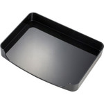 Officemate 2200 Series Side-Loading Desk Tray, 1 Section, Letter Size Files, 13.63" x 10.25" x 2", Black View Product Image