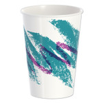 Dart Double Sided Poly Paper Cold Cups, 16 oz, Jazz Design, 50/Pack, 20 Packs/Carton View Product Image