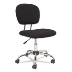 OIF Mesh Task Chair, Supports up to 250 lbs., Black Seat/Black Back, Chrome Base View Product Image