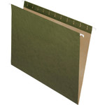 Pendaflex Standard Green Hanging Folders, Letter Size, Straight Tab, Standard Green, 25/Box View Product Image