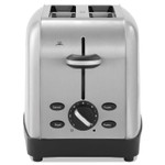 Oster Extra Wide Slot Toaster, 2-Slice, 8 x 12 7/8 x 8 1/2, Stainless Steel View Product Image