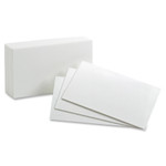 Oxford Unruled Index Cards, 3 x 5, White, 100/Pack OXF30 View Product Image