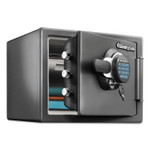 Sentry Safe Fire-Safe with Digital Keypad Access, 0.8 cu ft, 16.3w x 19.3d x 13.7h, Black View Product Image