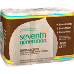 Seventh Generation Natural Unbleached 100% Recycled Paper Towel Rolls, 11 x 9, 120 SH/RL, 24 RL/CT View Product Image
