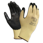 AnsellPro HyFlex CR Gloves, Size 7, Yellow/Black, Kevlar/Nitrile, 24/Pack View Product Image