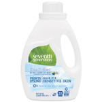 Seventh Generation Natural 2X Concentrate Liquid Laundry Detergent, Free and Clear, 33 loads, 50 oz View Product Image