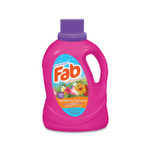 Fab Laundry Detergent Liquid, Sunset Symphony (Sun Kissed Blossoms), 40 Loads, 60 oz Bottle, 6/Carton View Product Image