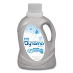 Dynamo Laundry Detergent Liquid 4X, Naked and Free, Unscented, 60 Loads, 60 oz Bottle, 6/Carton View Product Image