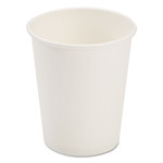 Pactiv Dopaco Paper Hot Cups, 8 oz, White, 50/Bag, 20 Bags/Carton View Product Image