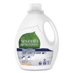 Seventh Generation Professional Liquid Laundry Detergent, Free and Clear, 66 loads, 100oz Bottle View Product Image