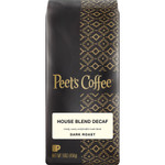 Peet's Coffee & Tea Bulk Coffee, House Blend, Decaf, Ground, 1 lb Bag View Product Image