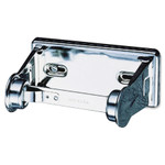 San Jamar Locking Toilet Tissue Dispenser, 6 x 4 1/2 x 2 3/4, Chrome View Product Image