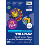 Pacon Tru-Ray Construction Paper, 76lb, 9 x 12, Royal Blue, 50/Pack View Product Image