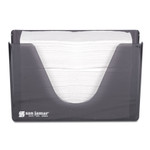 San Jamar Countertop Folded Towel Dispenser, 11 x 4.38 x 7, Black Pearl View Product Image