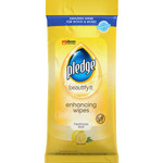 Pledge Lemon Scent Wet Wipes, Cloth, 7 x 10, White, 24/Pack, 12 Packs/Carton View Product Image