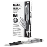 Pentel Twist-Erase CLICK Mechanical Pencil, 0.5 mm, HB (#2.5), Black Lead, Black Barrel View Product Image