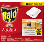 Raid Ant Baits, 0.24 oz, 8/Box, 12 Boxes/Carton View Product Image