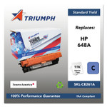 Triumph 751000NSH1115 Remanufactured CE261A (648A) Toner, 11000 Page-Yield, Cyan View Product Image