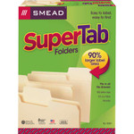 Smead SuperTab 1/3 Tab Cut Letter Recycled Top Tab File Folder View Product Image