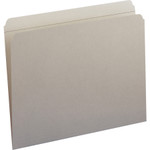 Smead Reinforced Top Tab Colored File Folders, Straight Tab, Letter Size, Gray, 100/Box View Product Image