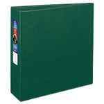 Avery Heavy-Duty Non-View Binder with DuraHinge and Locking One Touch EZD Rings, 3 Rings, 3" Capacity, 11 x 8.5, Green View Product Image