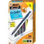 BIC Xtra-Comfort Mechanical Pencil Value Pack, 0.7 mm, HB (#2.5), Black Lead, Assorted Barrel Colors, 36/Pack View Product Image