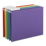 Smead Color Hanging Folders with 1/3 Cut Tabs, Letter Size, 1/3-Cut Tab, Assorted, 25/Box View Product Image