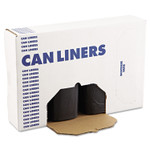 Boardwalk High-Density Can Liners, 60 gal, 14 microns, 38" x 58", Black, 200/Carton View Product Image