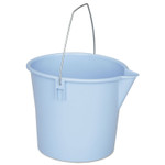 AbilityOne 7240000606006, SKILCRAFT, Utility Pail, Polyethylene, 10 qt, Blue View Product Image