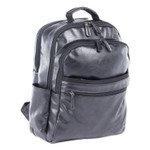 Swiss Mobility Valais Backpack, Holds Laptops 15.6", 5.5" x 5.5" x 16.5", Black View Product Image